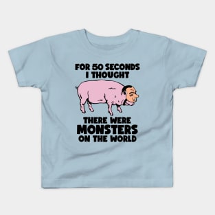 Nixon Pig / Monsters On the World Kids T-Shirt